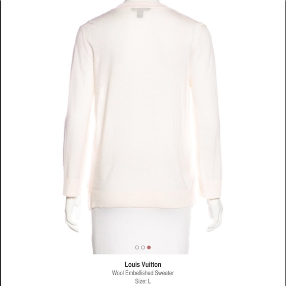 🔥Louis Vuitton Embellished Sweater 🔥 Special Edition - Picture 2 of 6